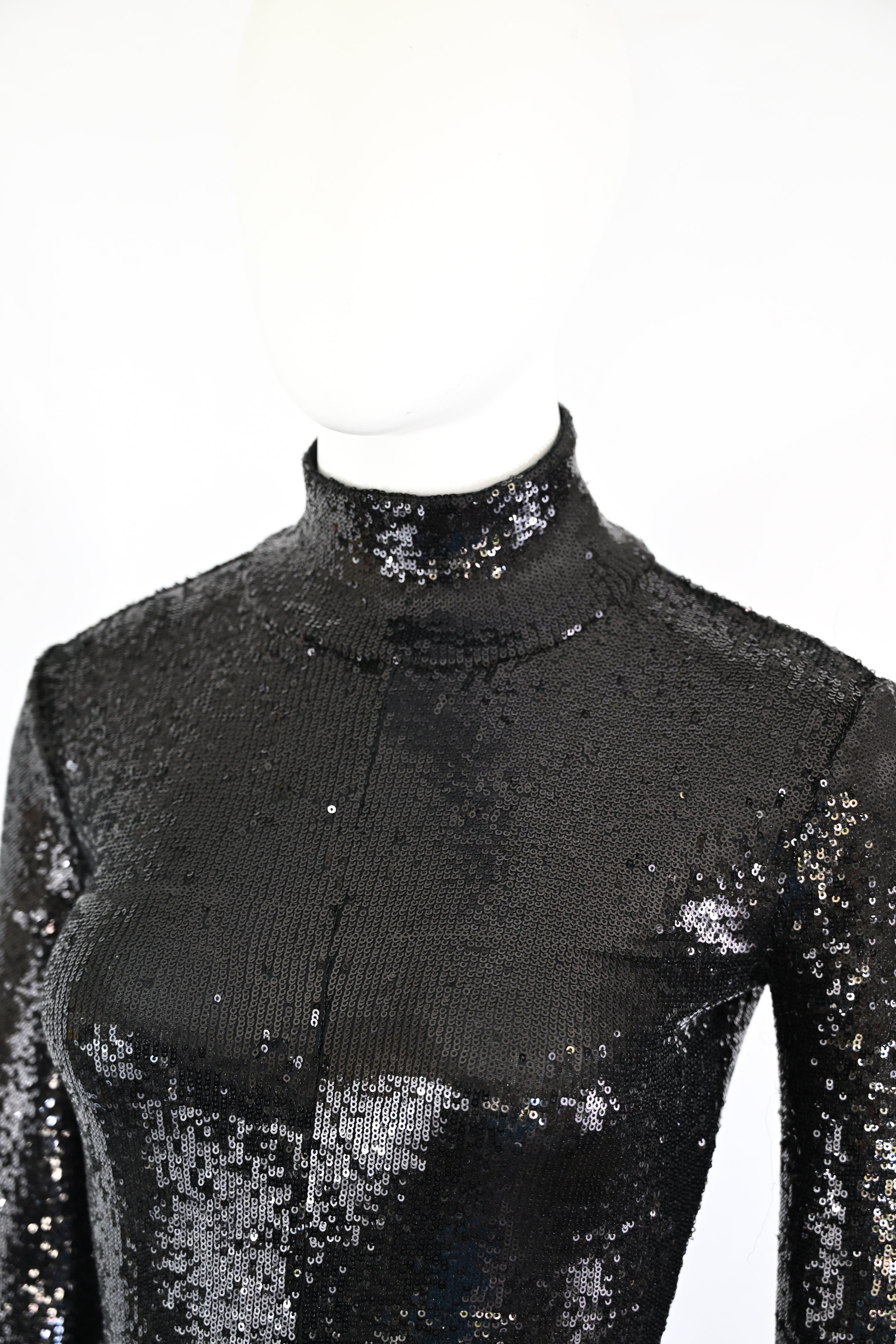 Veronique Branquinho FW 2016 Sequin Embellished Catsuit