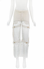 Angelo Figus Trousers with Adjustable Straps
