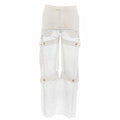 Angelo Figus Trousers with Adjustable Straps