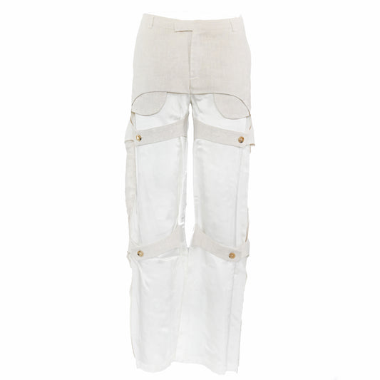 Angelo Figus Trousers with Adjustable Straps