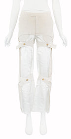 Angelo Figus Trousers with Adjustable Straps