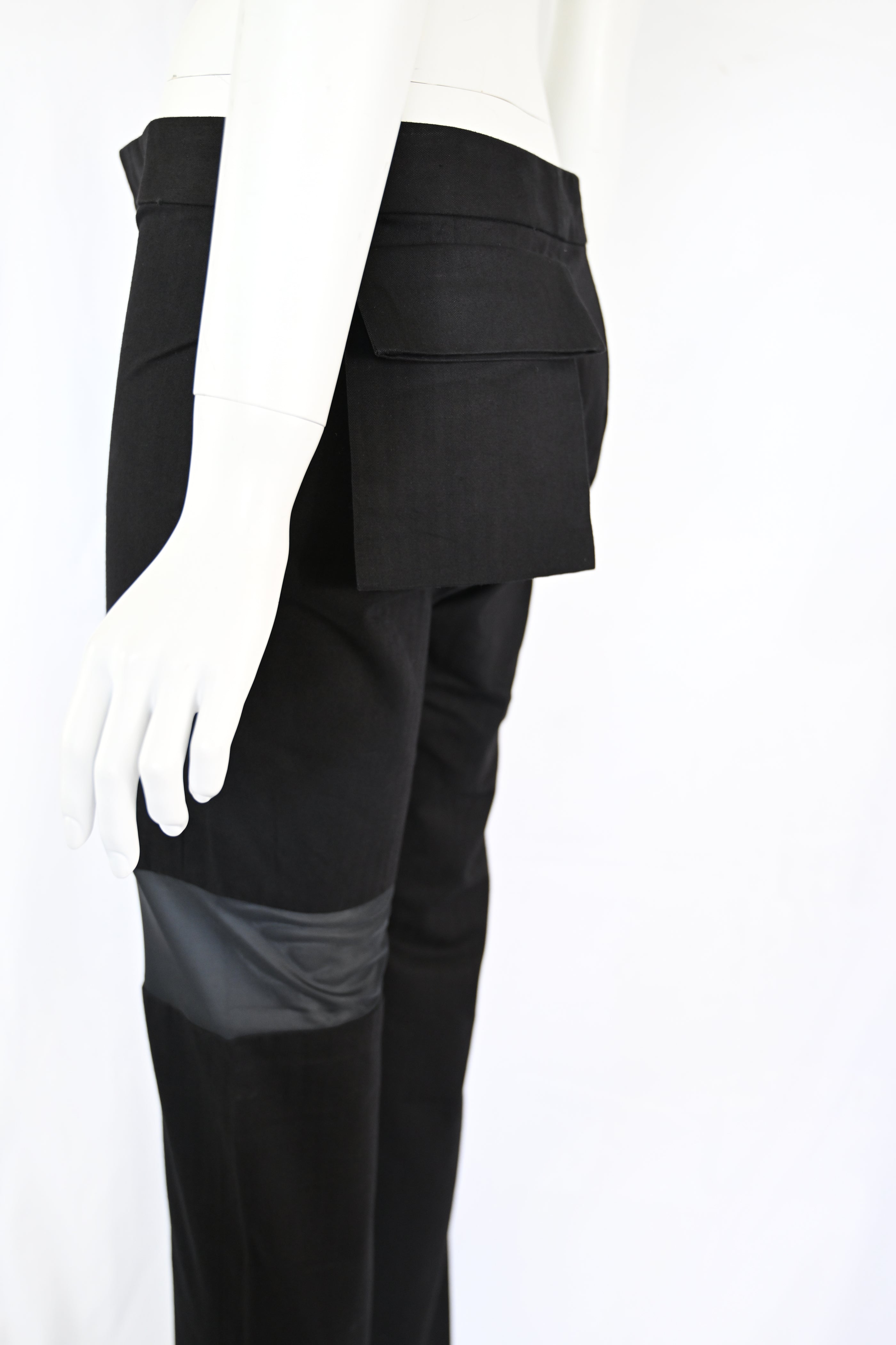 Boudicca Runway Sheer Panel Trousers with Large Pocket