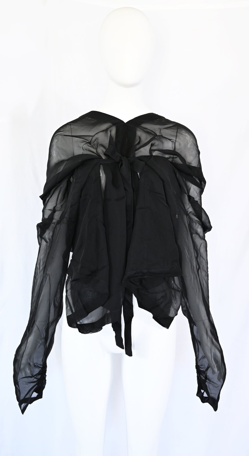 Ann Demeulemeester Versatile Sheer Tunic