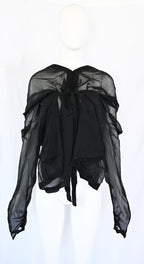 Ann Demeulemeester Versatile Sheer Tunic