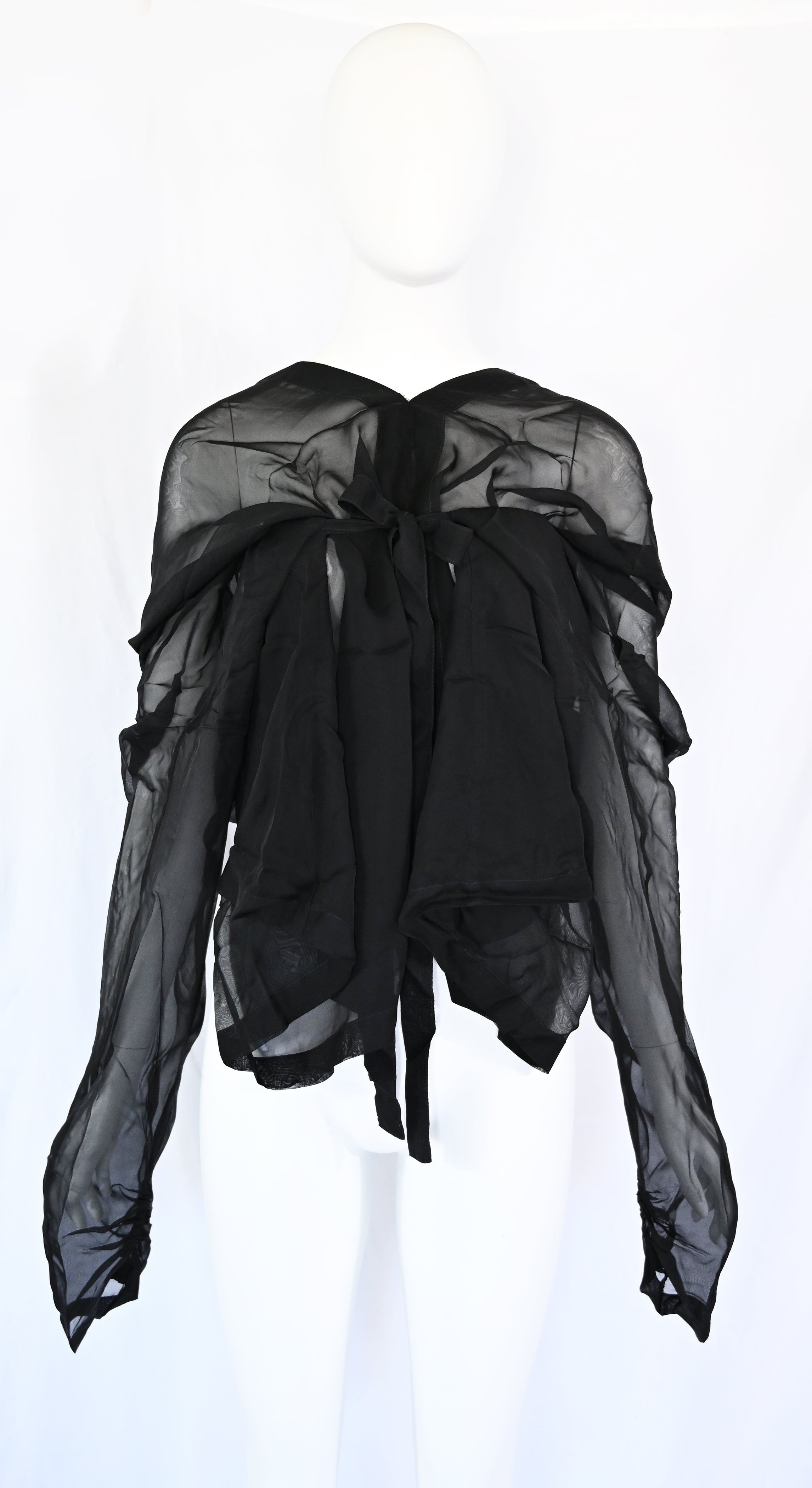 Ann Demeulemeester Versatile Sheer Tunic