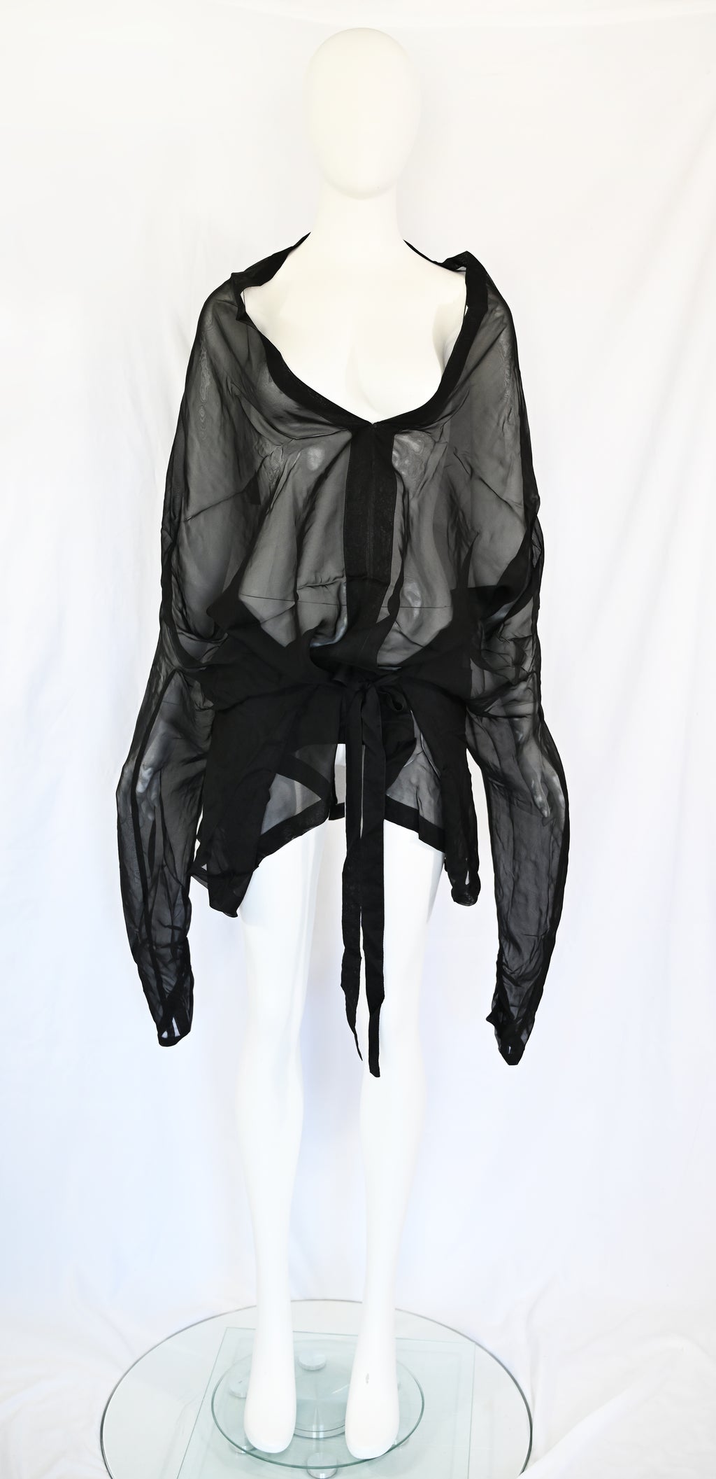 Ann Demeulemeester Versatile Sheer Tunic