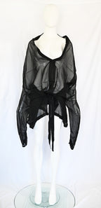 Ann Demeulemeester Versatile Sheer Tunic