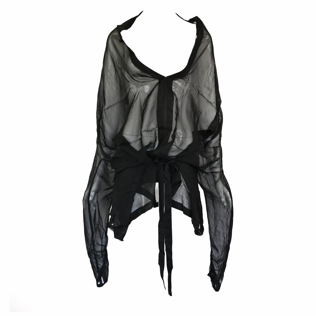 Ann Demeulemeester Versatile Sheer Tunic