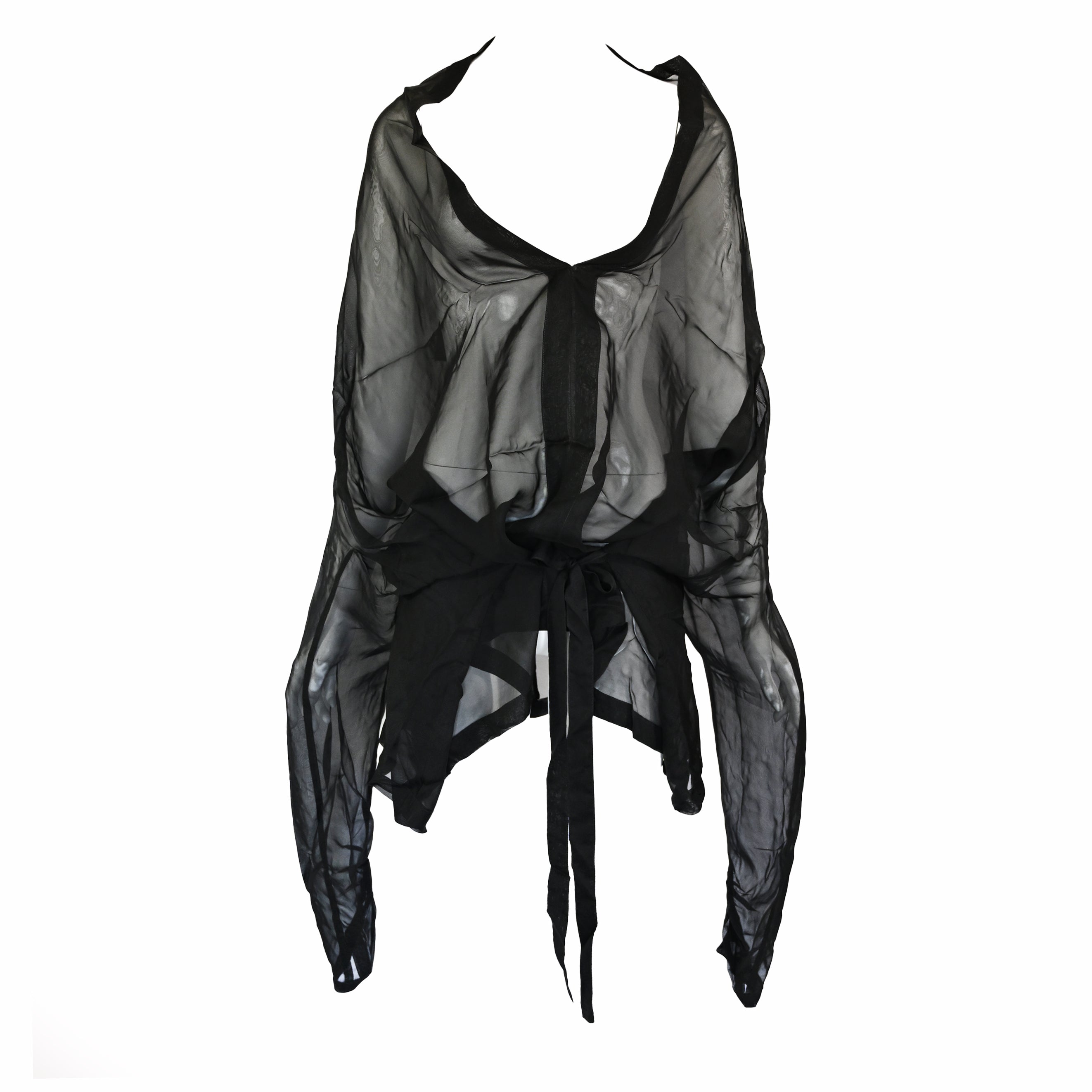 Ann Demeulemeester Versatile Sheer Tunic