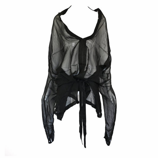 Ann Demeulemeester Versatile Sheer Tunic