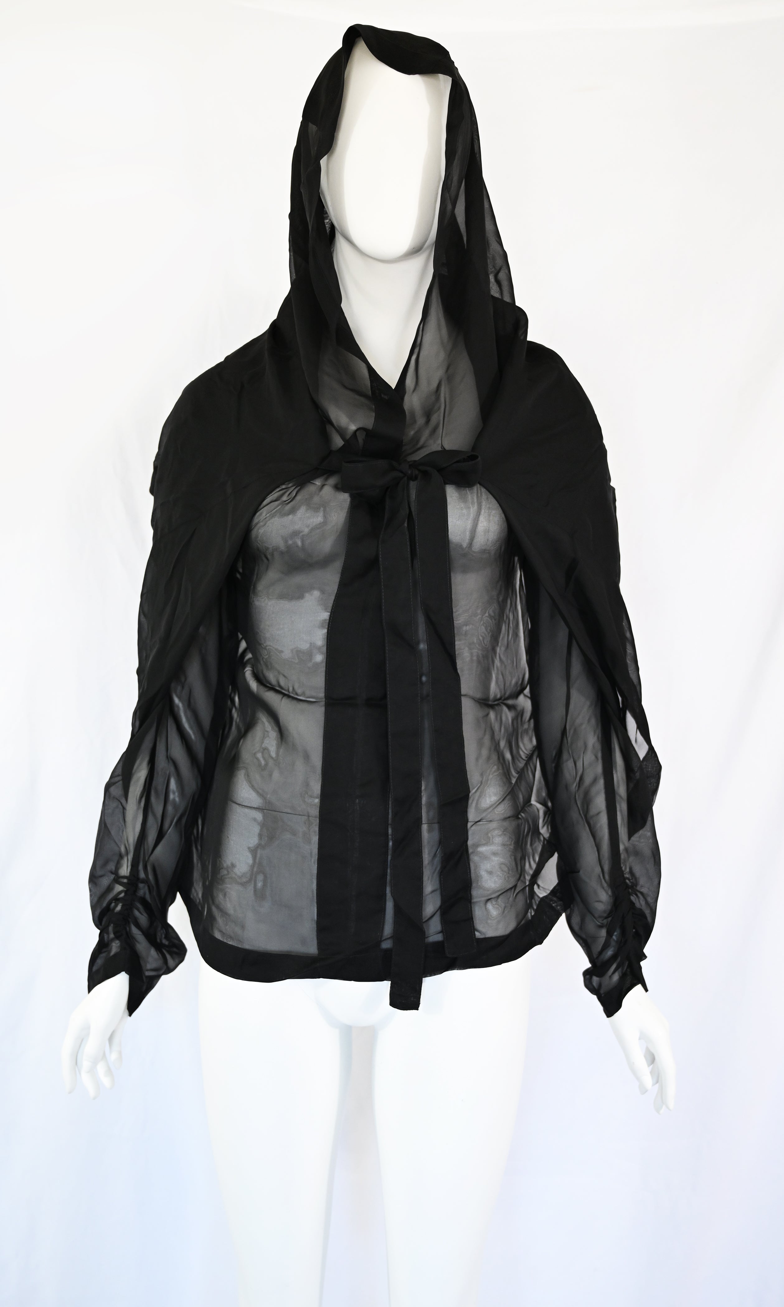 Ann Demeulemeester Versatile Sheer Tunic