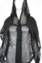 Ann Demeulemeester Versatile Sheer Tunic