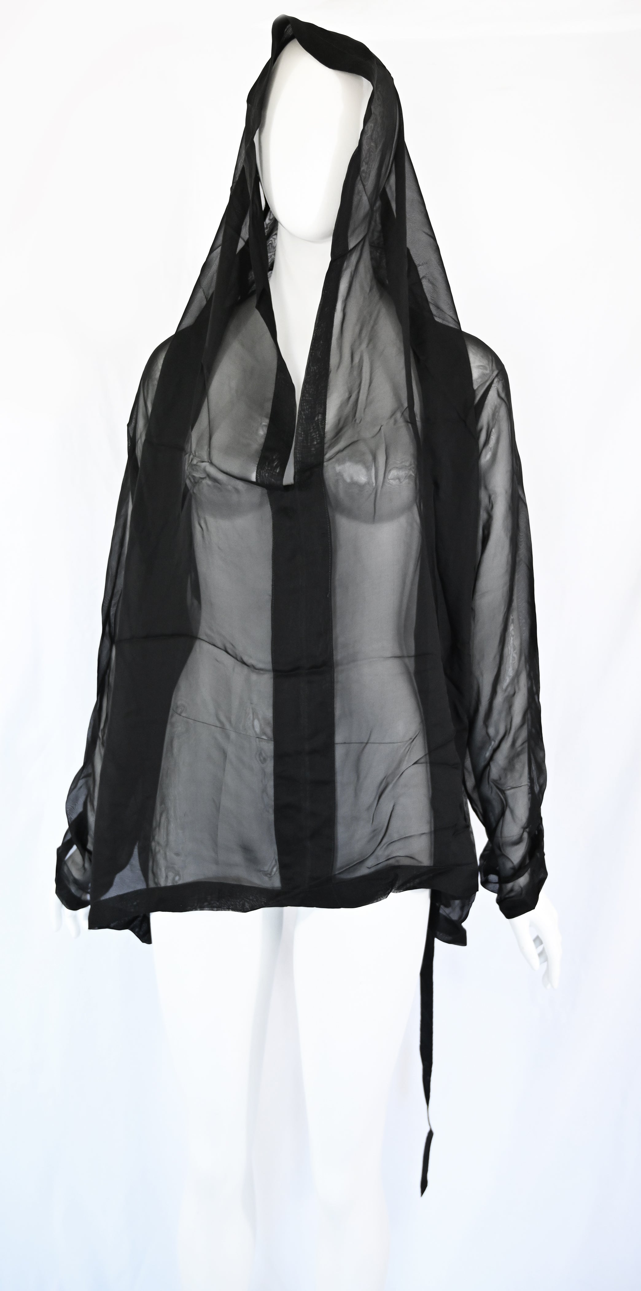 Ann Demeulemeester Versatile Sheer Tunic