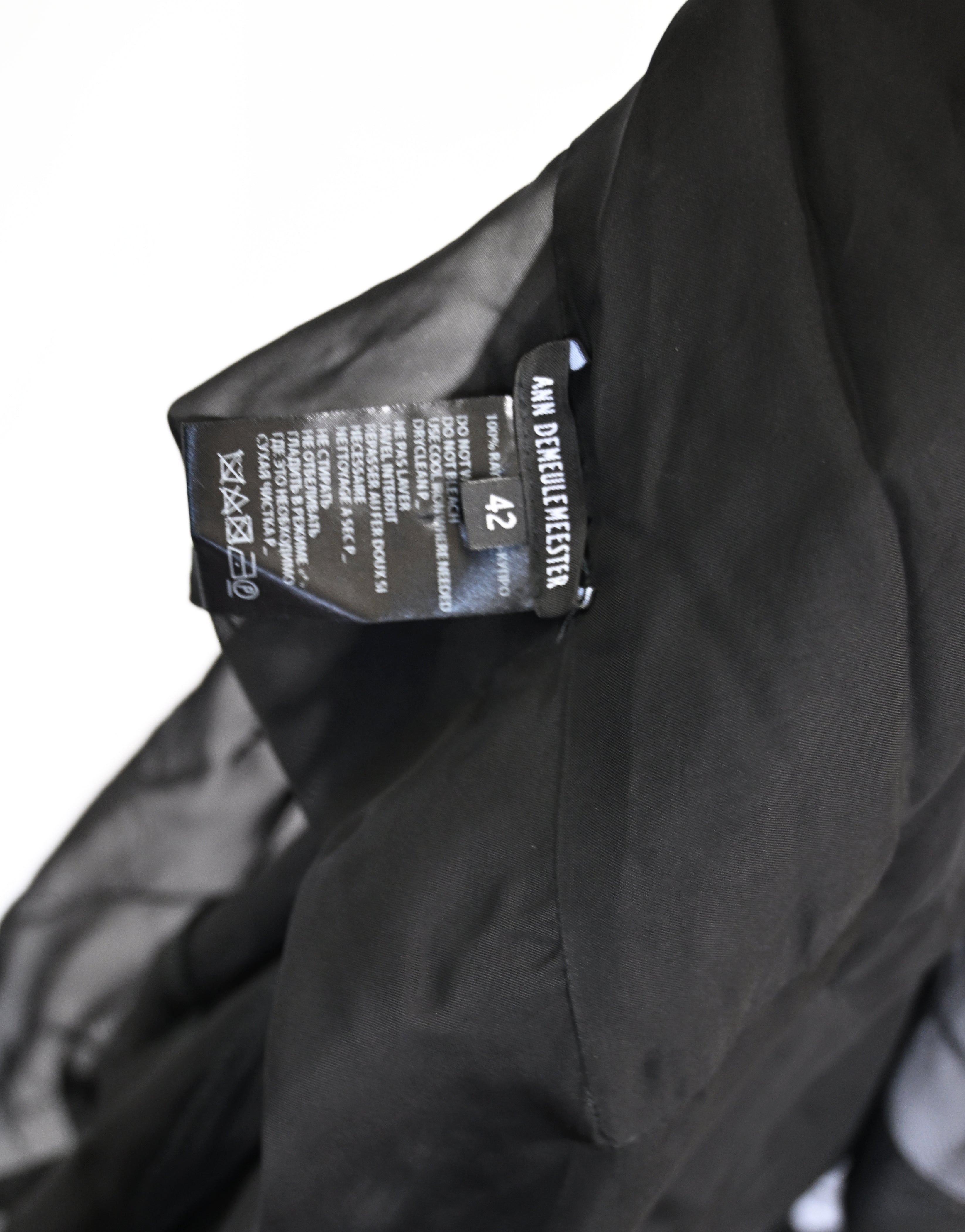 Ann Demeulemeester Versatile Sheer Tunic