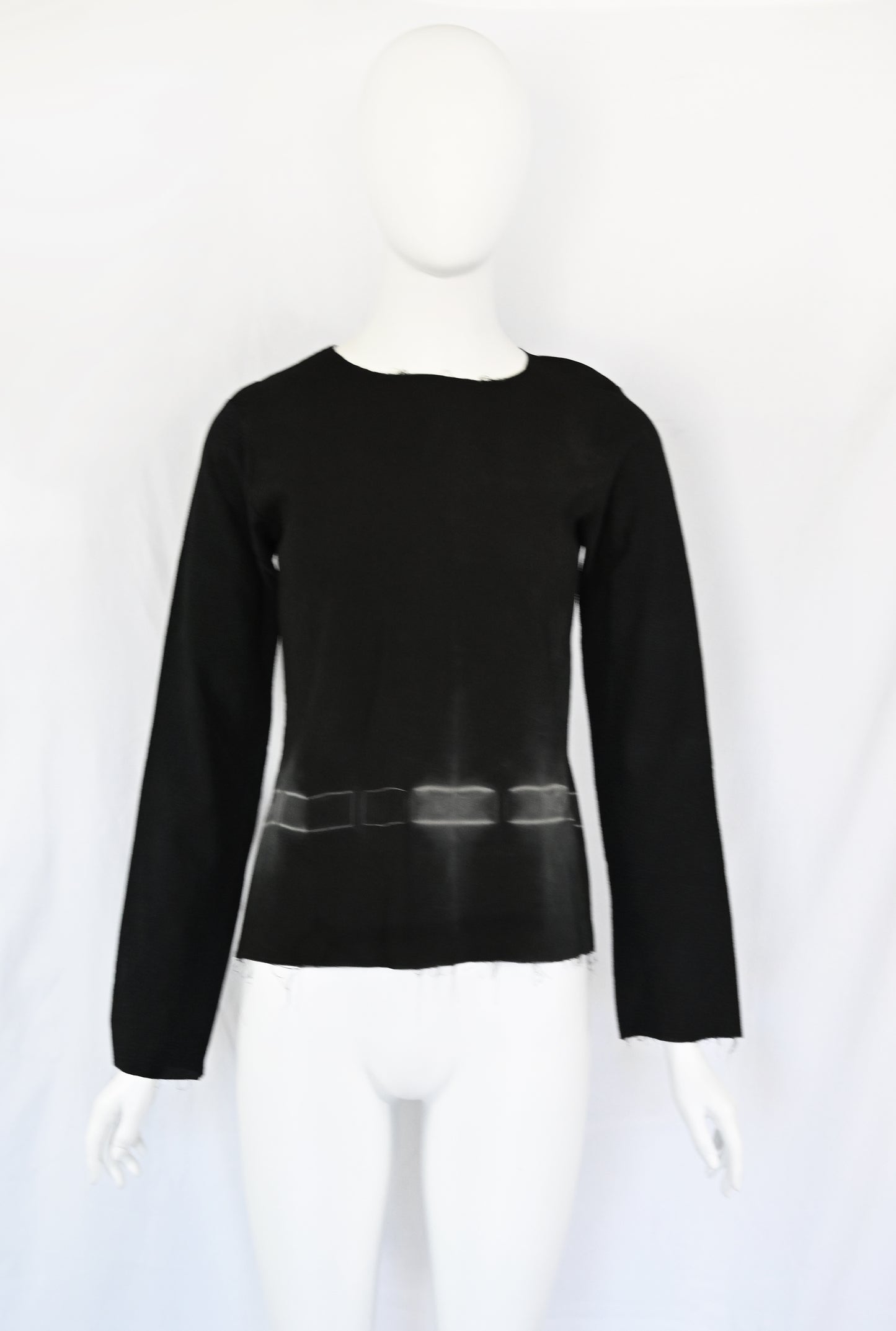 Marc Le Bihan Chalk Silk Blouse