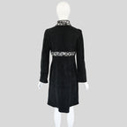 Valentino FW 2007 Gem Embellished Lambskin Coat