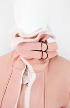 A.F. Vandevorst Fall 2016 Pink Leather Jacket