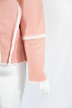A.F. Vandevorst Fall 2016 Pink Leather Jacket