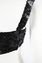 Prada FW 1992 Flower Paillette Embellished Harness Bra