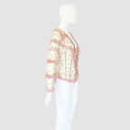 Valentinoo SS 2005 Embellished Tulle Blouse