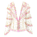 Valentinoo SS 2005 Embellished Tulle Blouse