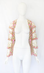 Valentinoo SS 2005 Embellished Tulle Blouse