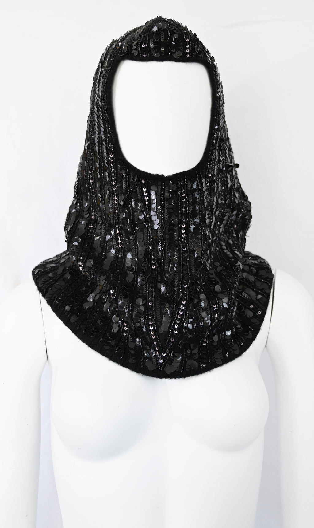 Dolce Gabbana FW 2014 Sequin Balaclava Hood