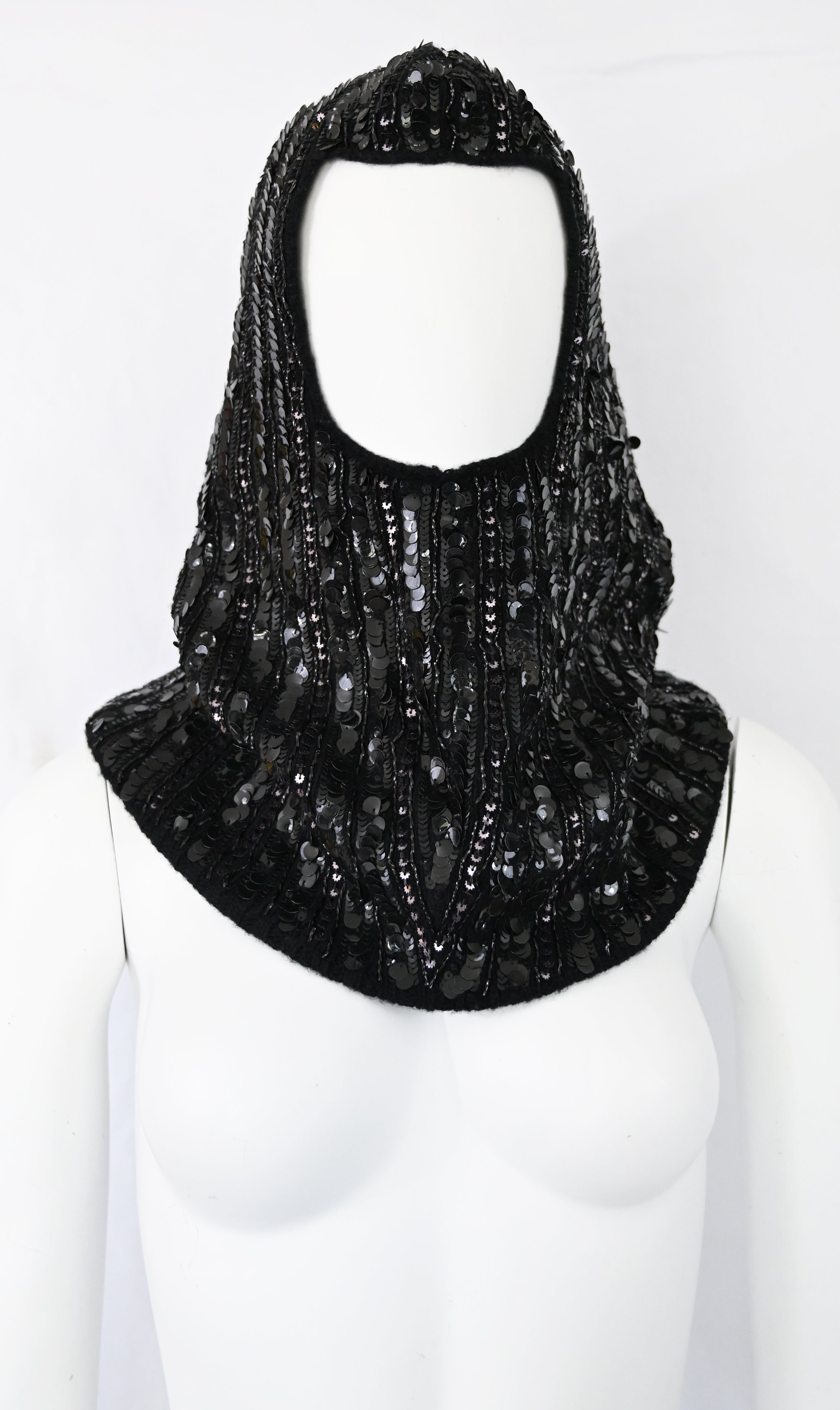 Dolce Gabbana FW 2014 Sequin Balaclava Hood