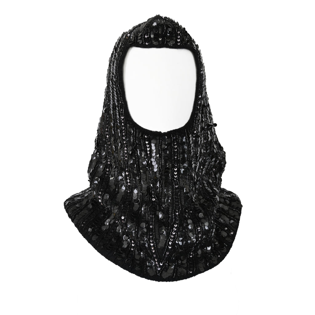 Dolce Gabbana FW 2014 Sequin Balaclava Hood