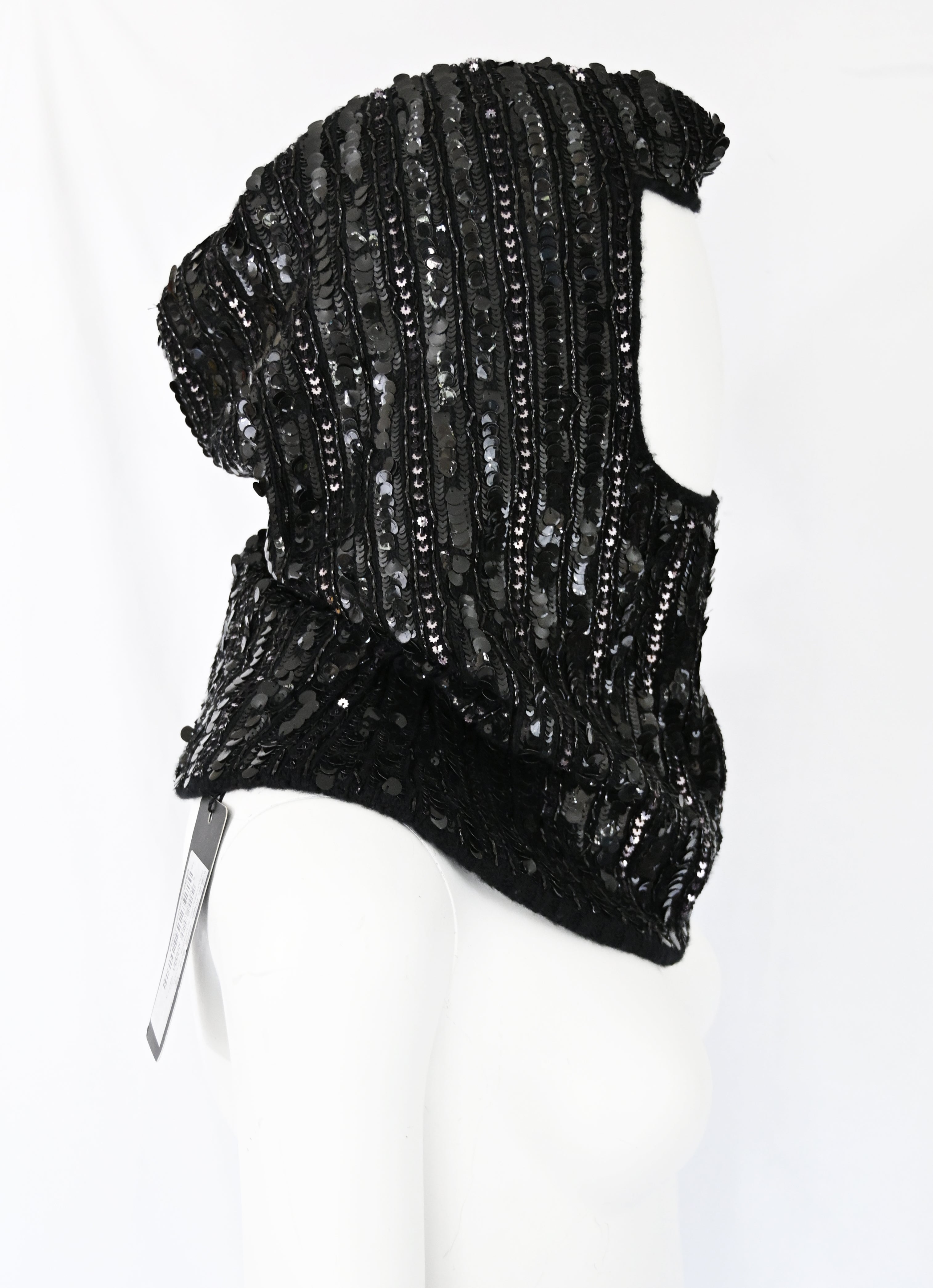 Dolce Gabbana FW 2014 Sequin Balaclava Hood