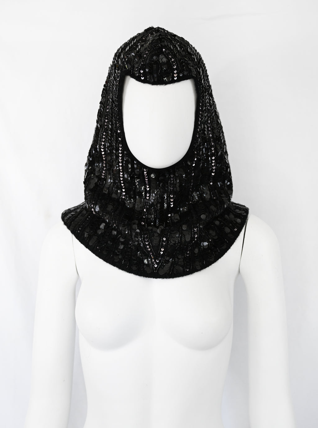 Dolce Gabbana FW 2014 Sequin Balaclava Hood