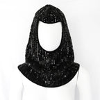 Dolce Gabbana FW 2014 Sequin Balaclava Hood