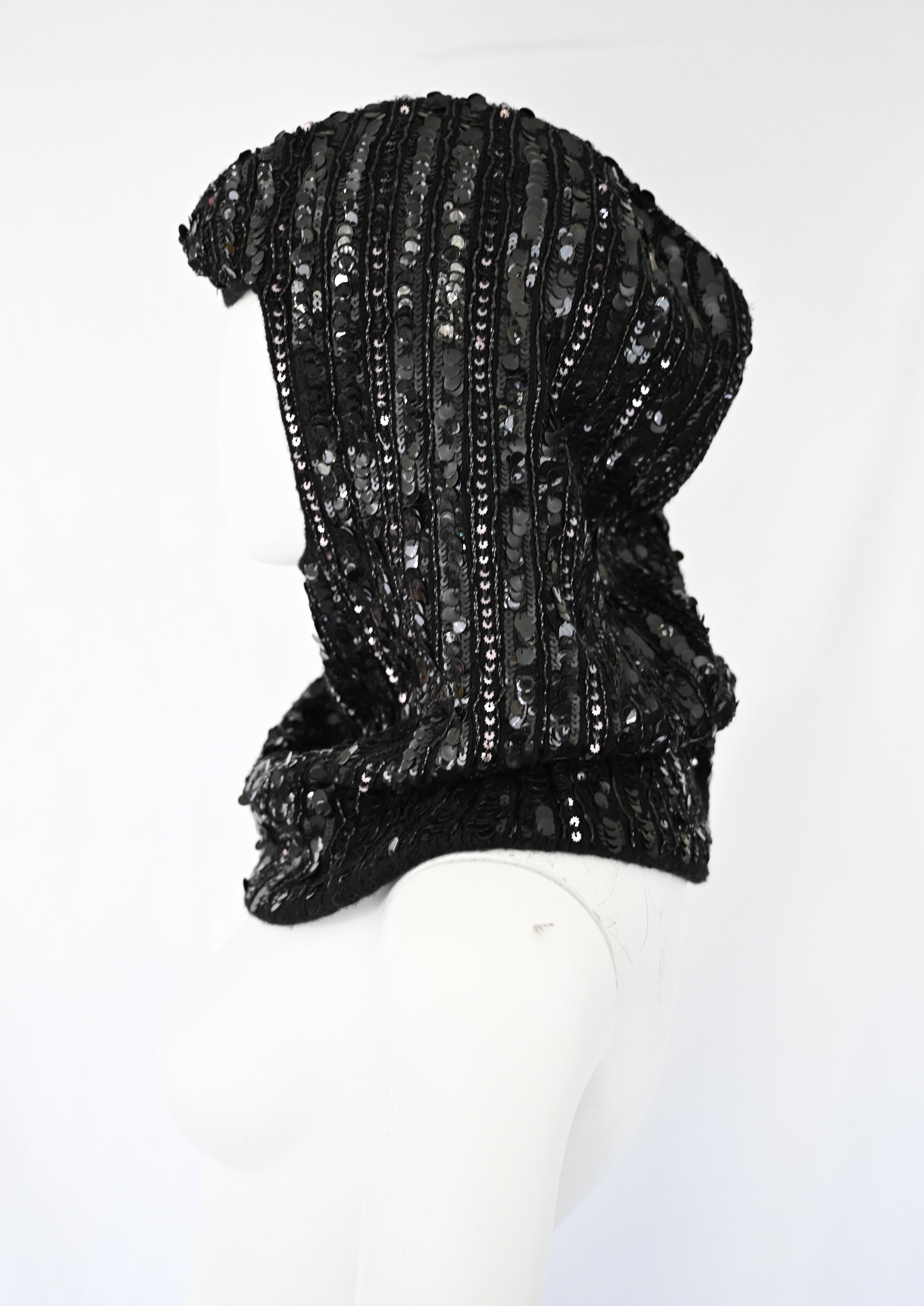 Dolce Gabbana FW 2014 Sequin Balaclava Hood