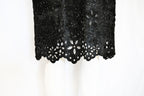 Oscar de la Renta FW 2000 Embellished Calf Hair Skirt