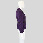 Prada FW 2000 Violet Wool Jacket
