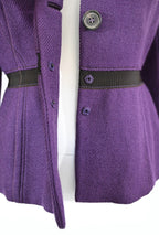 Prada FW 2000 Violet Wool Jacket
