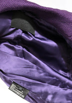 Prada FW 2000 Violet Wool Jacket