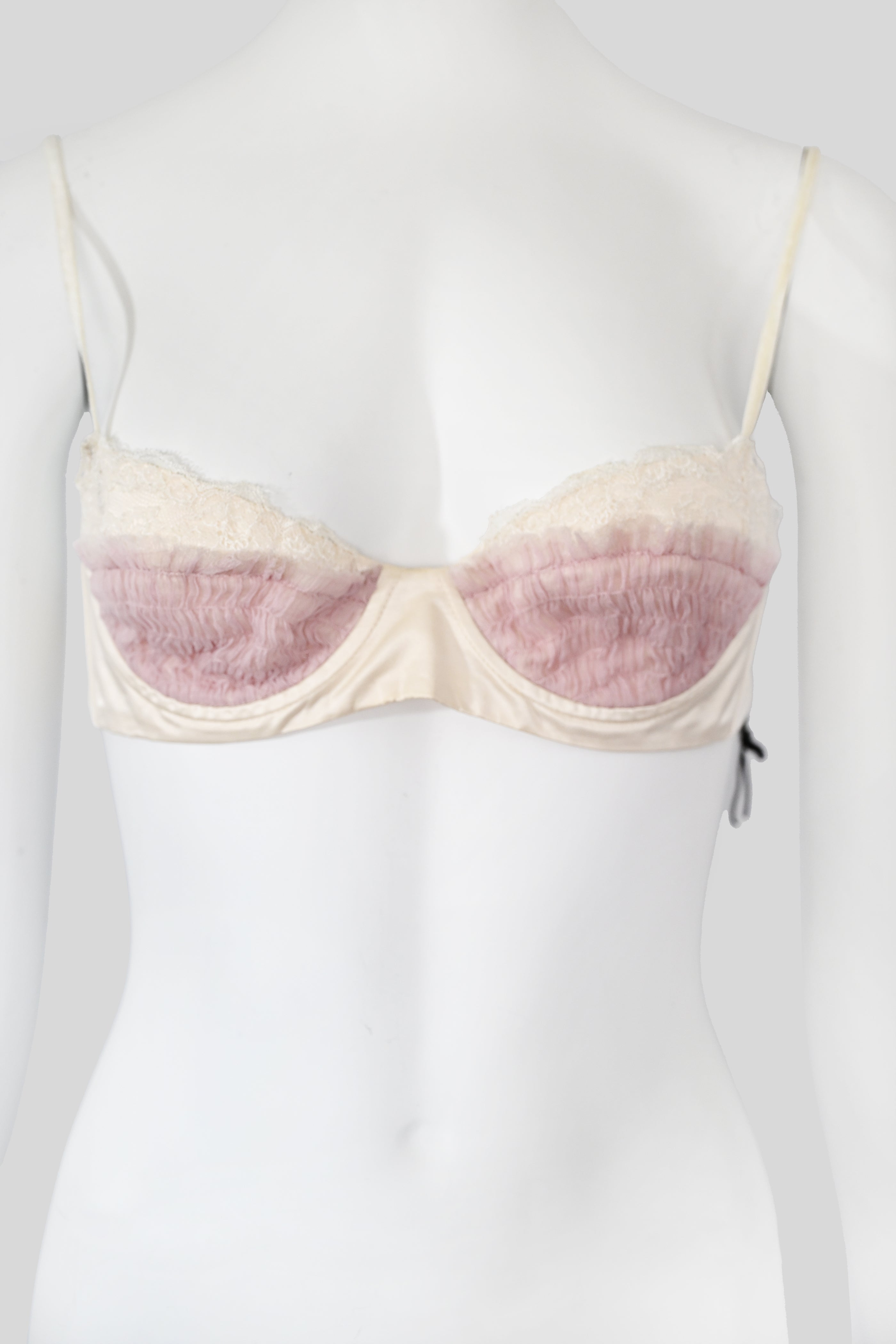 Nina Ricci Lavender Chiffon Bra
