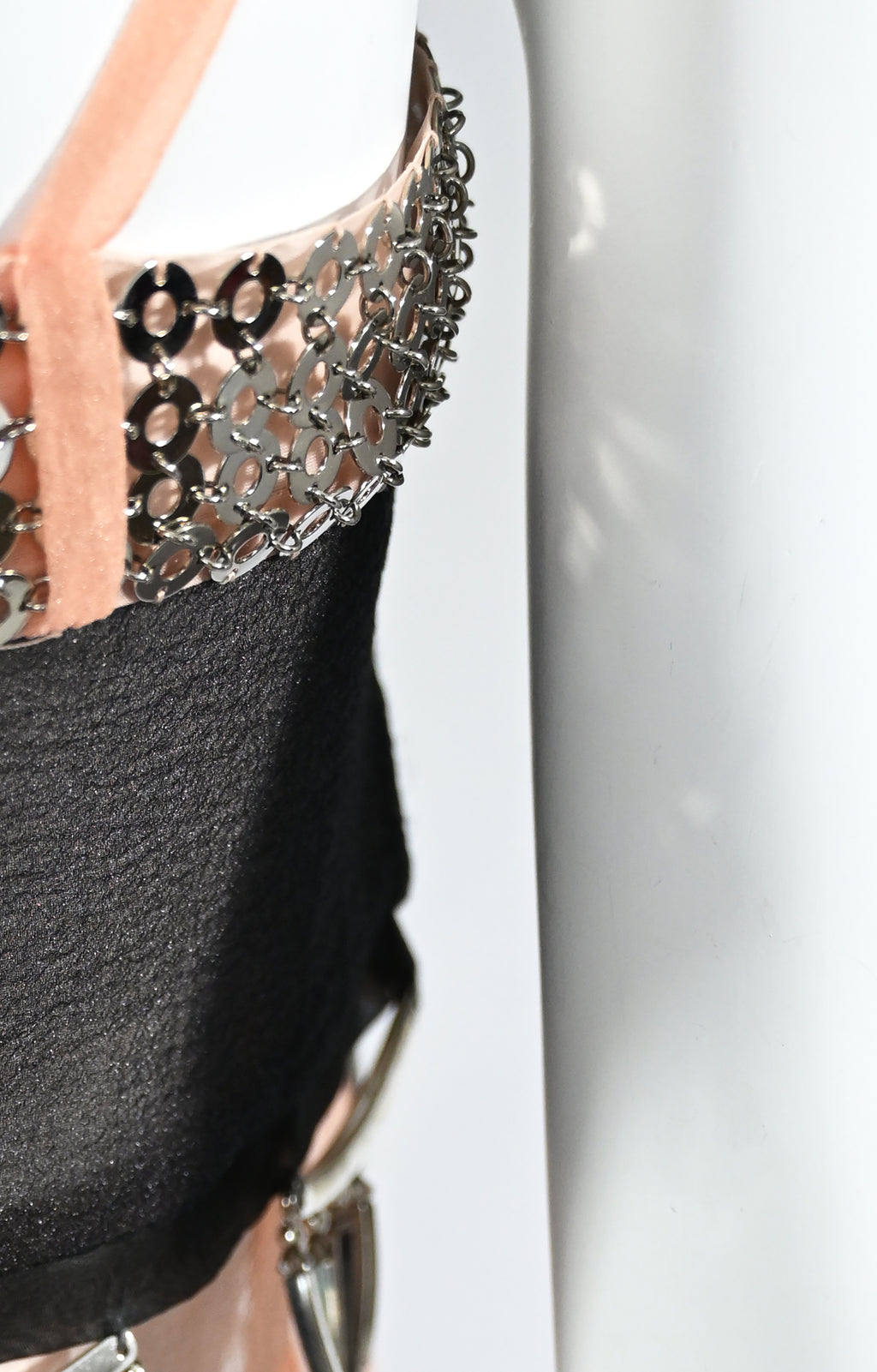 Prada 2018 Metal Embellished Organza Dress