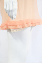 Prada 2018 Metal Embellished Organza Dress