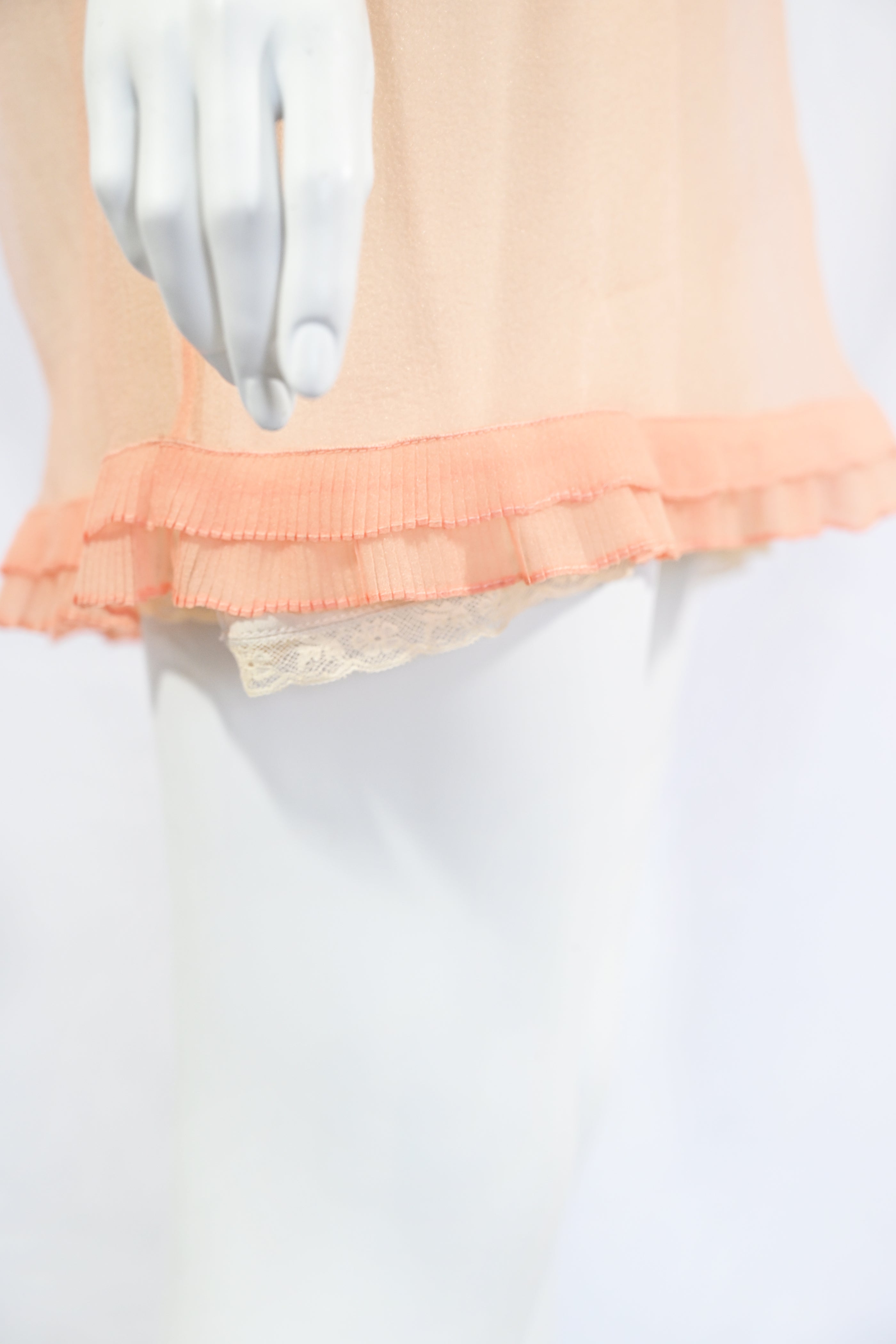 Prada 2018 Metal Embellished Organza Dress