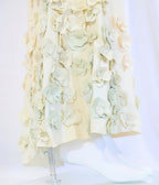 Gaelyn & Cianfarani Fw 2005 Latex Dress with Flower Appliqué