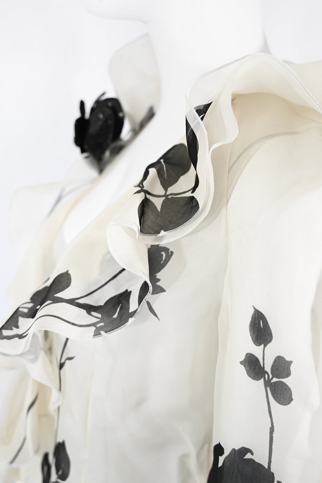 Valentino SS 2001 Sequin Embellished Silk Ensemble