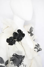 Valentino SS 2001 Sequin Embellished Silk Ensemble