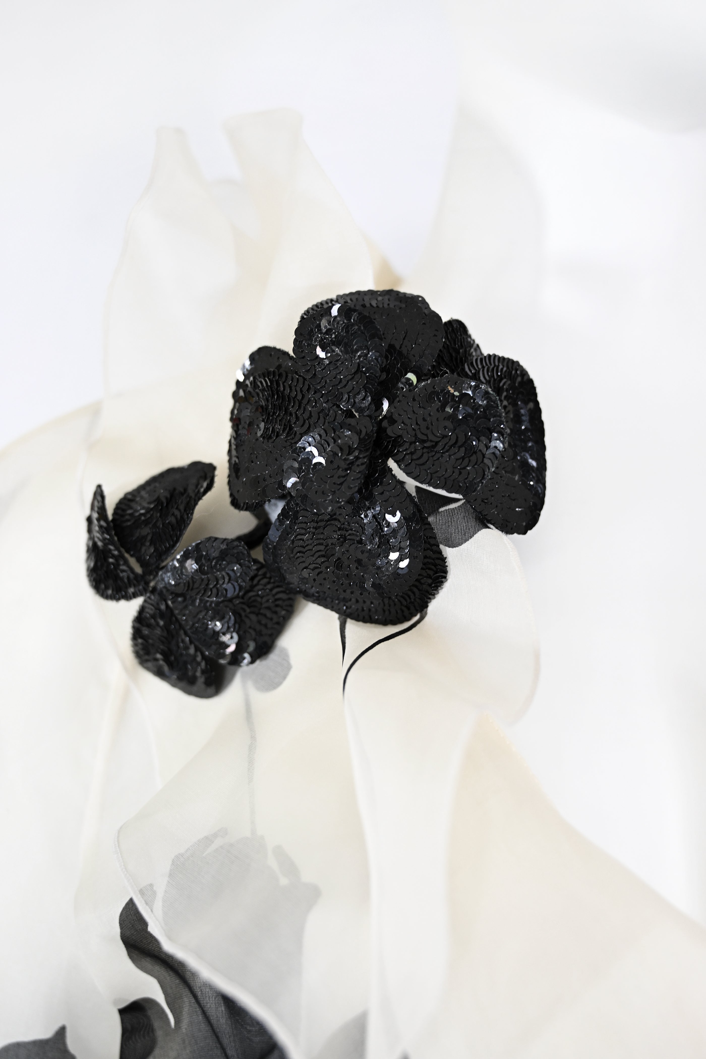 Valentino SS 2001 Sequin Embellished Silk Ensemble