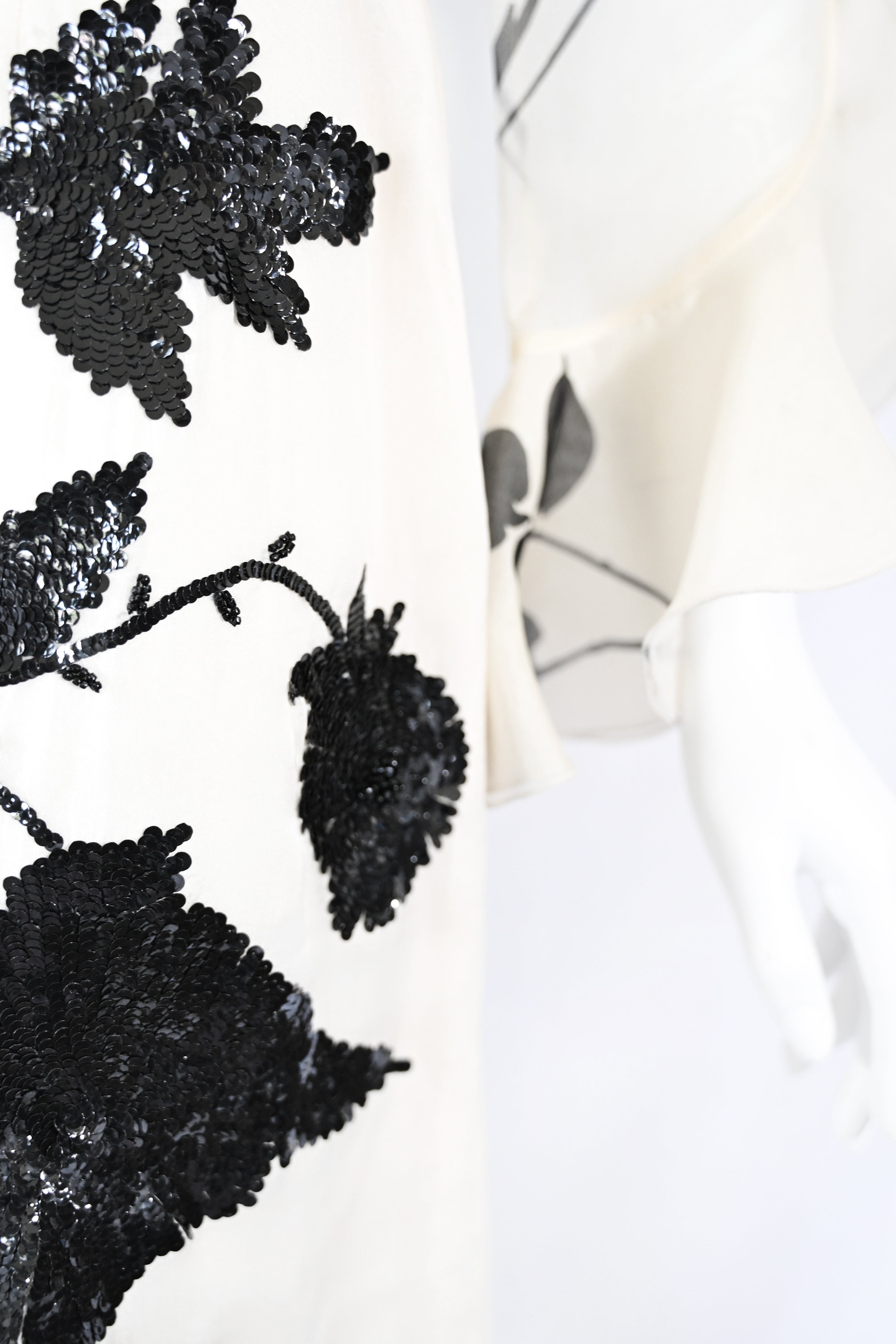 Valentino SS 2001 Sequin Embellished Silk Ensemble