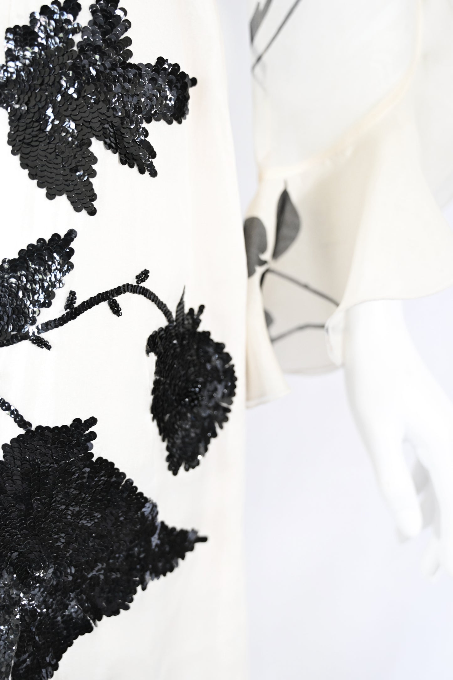 Valentino SS 2001 Sequin Embellished Silk Ensemble