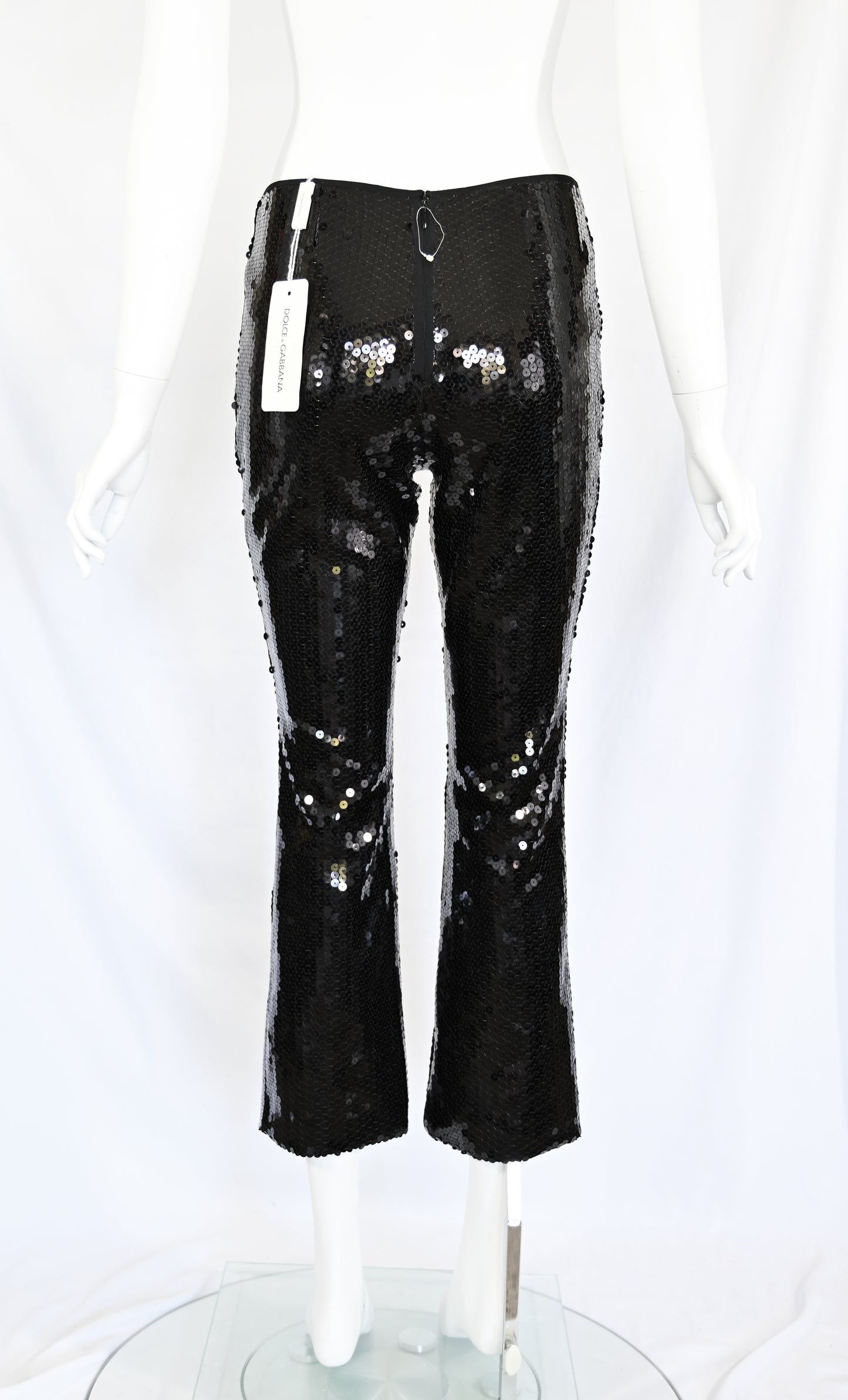 Dolce & Gabbana Sequin Crop Pants