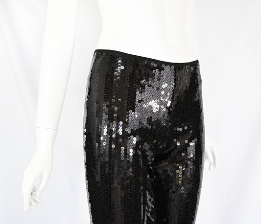 Dolce & Gabbana Sequin Crop Pants