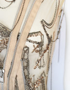 Robert Cary Williams SS 2005 Chain Embellished Tulle Dress